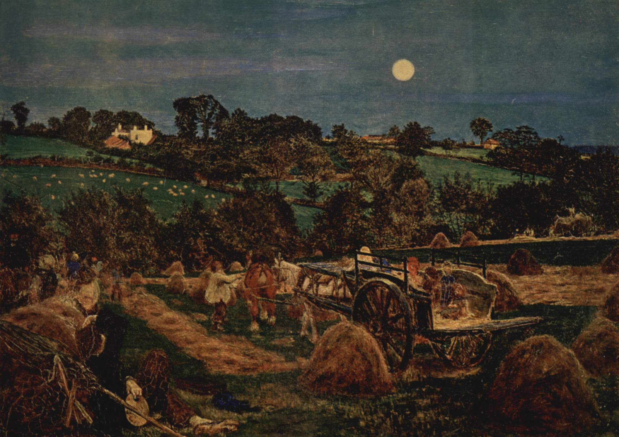 The hay harvest - Ford Madox Brown