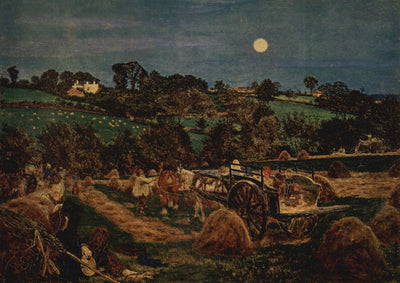 The hay harvest by Ford Madox Brown — oil painting reproduction