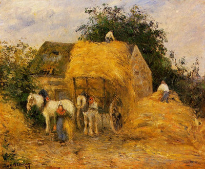 The Hay Wagon, Montfoucault in living room