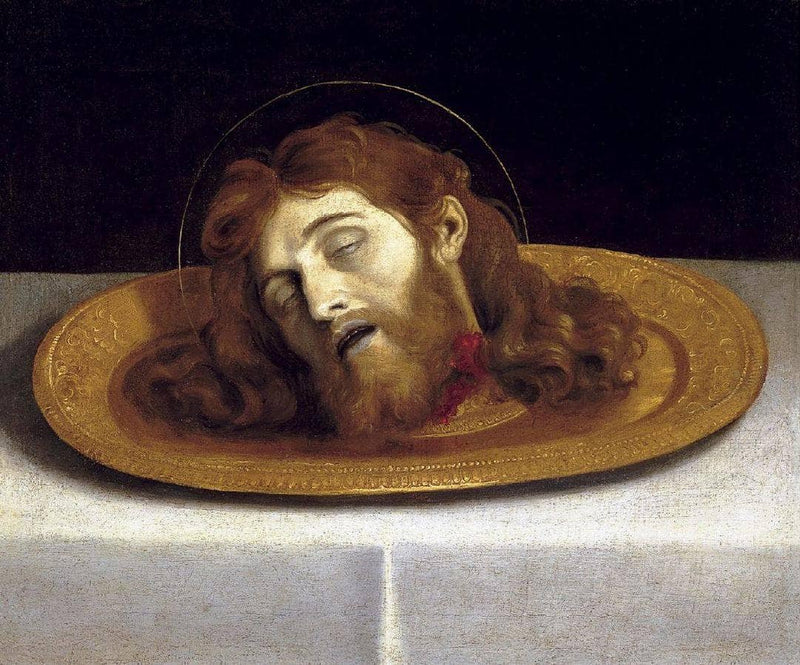 The Head of St John the Baptist on gallery wrap
