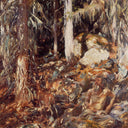 The Hermit by John Singer Sargent — male oil painting wall art, Impressionism