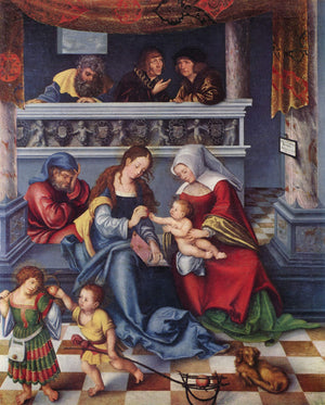 The Holy Family - Lucas Cranach the Elder