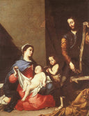 The Holy Family by Jusepe de Ribera — hand-painted portrait oil painting reproduction on canvas