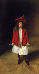 The Honourable Victoria Stanley by John Singer Sargent — children oil painting wall art, Realism
