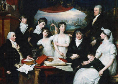 The Hope Family of Sydenham Kent in home office