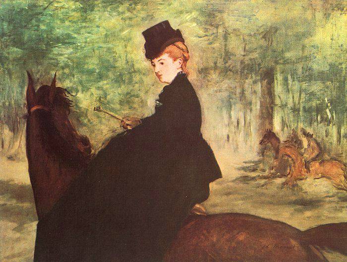 The Horsewoman - Edouard Manet