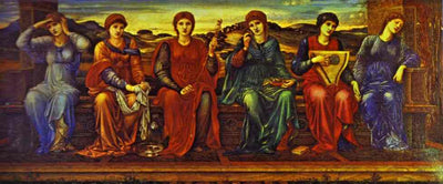 The Hours by Edward Burne-Jones, oil painting reproduction