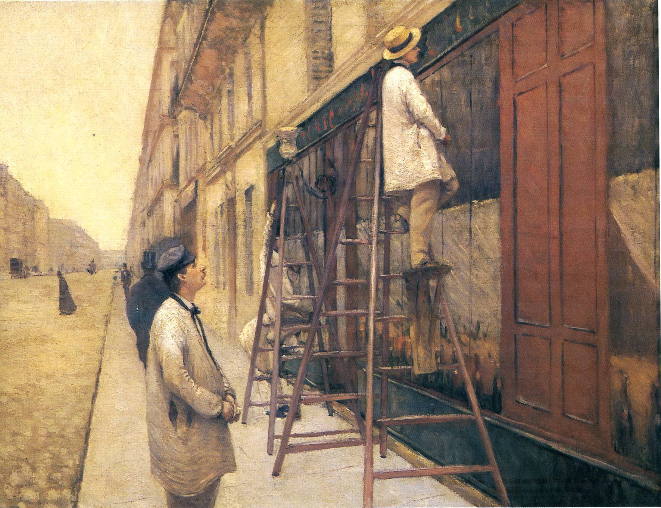 The House Painters - Gustave Caillebotte