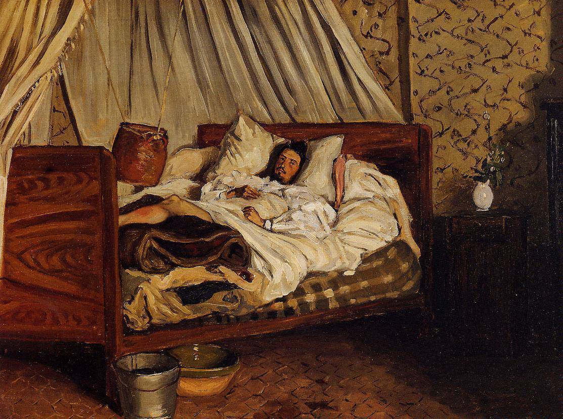 The Improvised Field-Hospital - Frederic Bazille