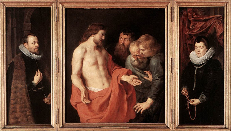 The Incredulity of St. Thomas - Peter Paul Rubens