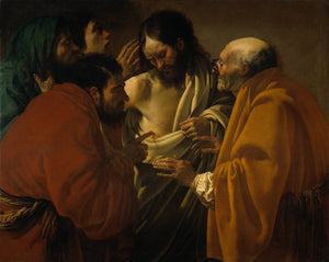 The incredulity of St. Thomas - Hendrick Terbrugghen