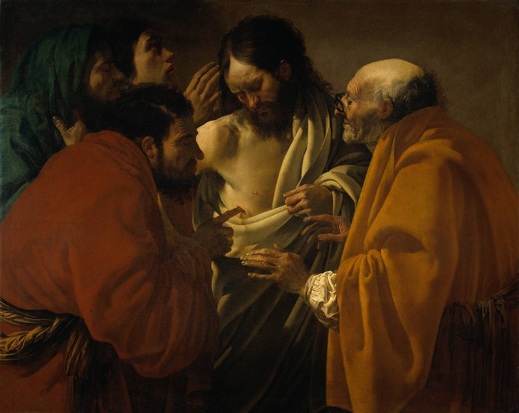 The incredulity of St. Thomas - Hendrick Terbrugghen