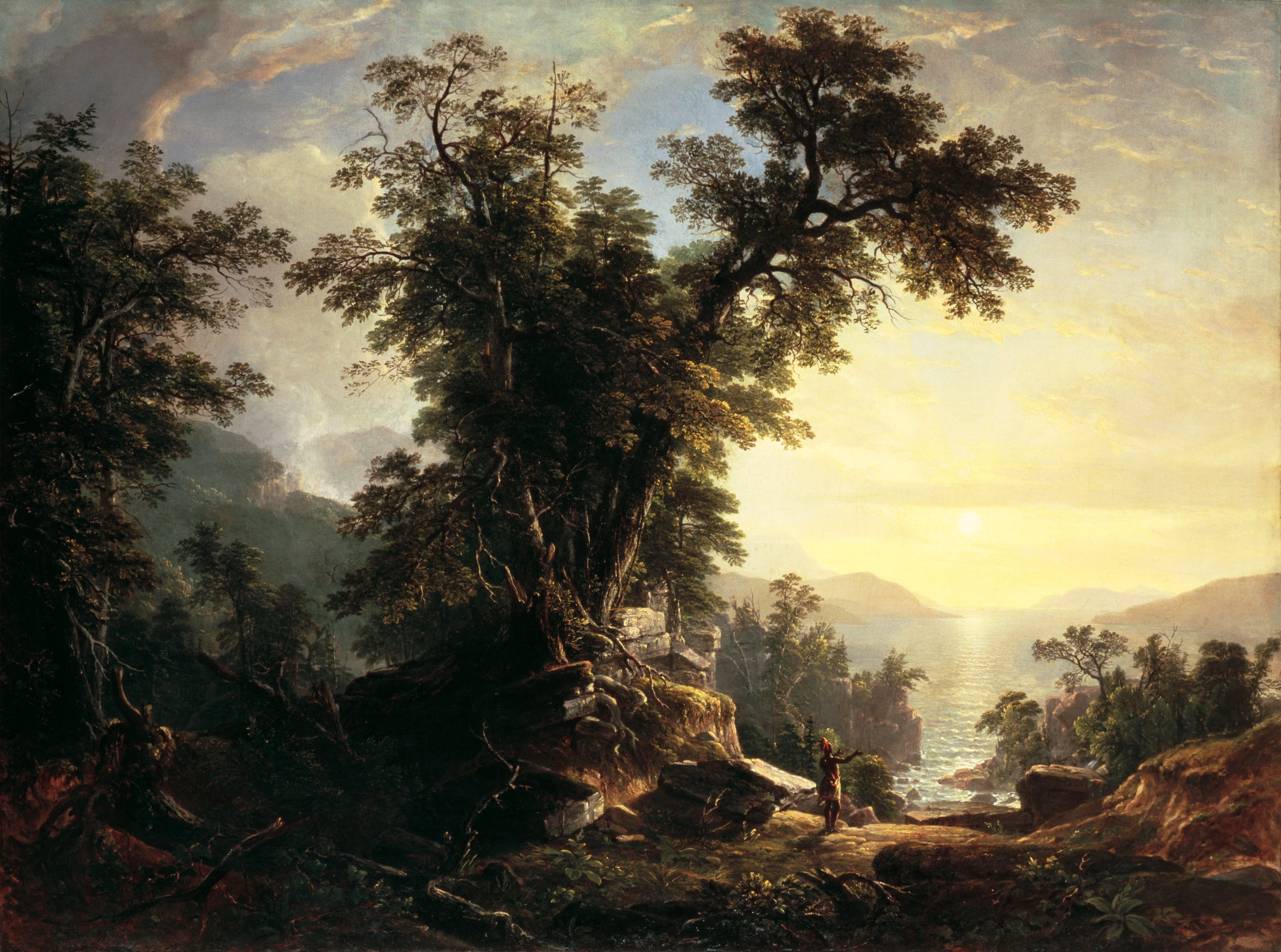 The Indian's Vespers - Asher Brown Durand