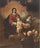The Infant Jesus Distributing Bread to Pilgrims in living room