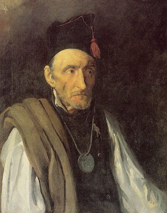 The Insane by Théodore Géricault — hand-painted portrait oil painting reproduction on canvas