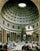 The interior of the Pantheon (Rome) in hallway