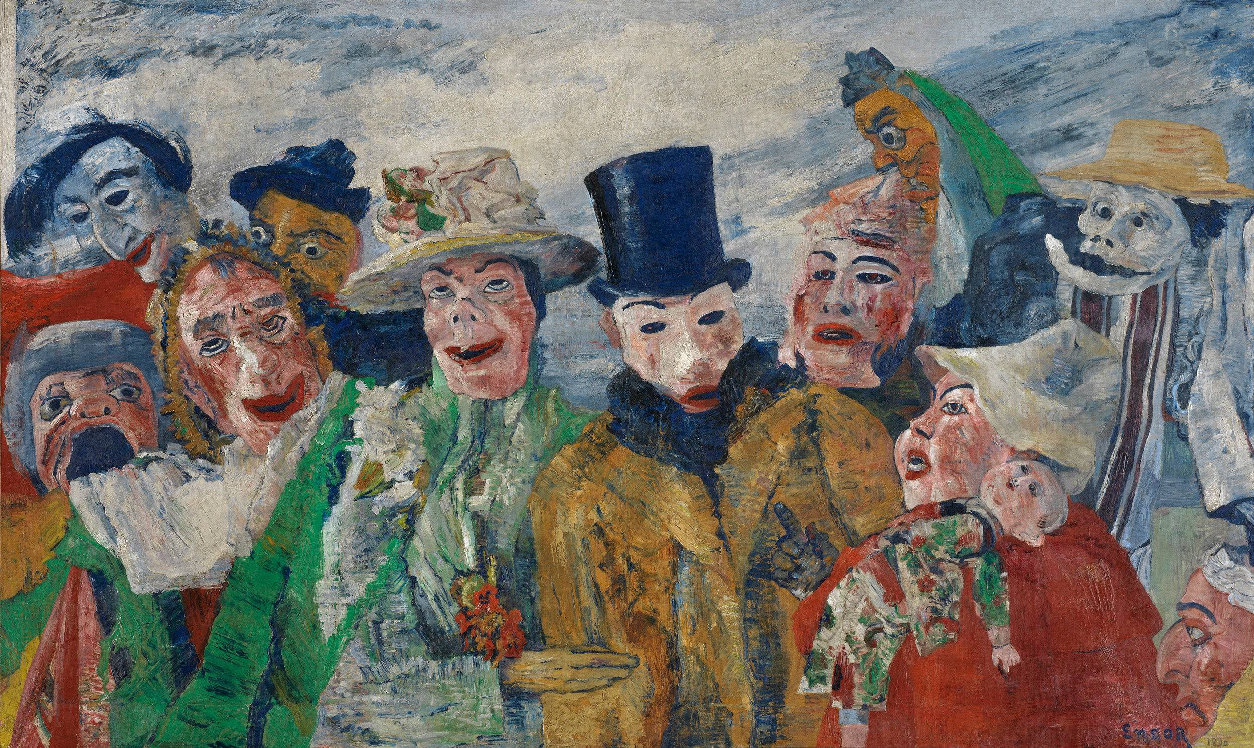 The Intrigue - James Ensor