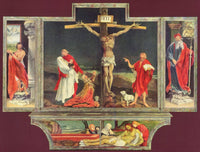 The Isenheim Altarpiece (1st face) by Matthias Grünewald — hand-painted cultural oil painting reproduction on canvas