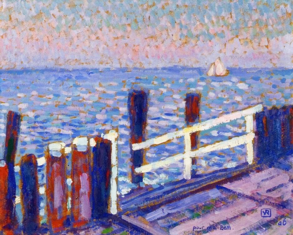 The Jetty - Theo van Rysselberghe