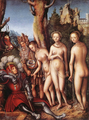 The Judgment of Paris - Lucas Cranach the Elder