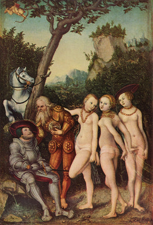 The Judgment of Paris - Lucas Cranach the Elder