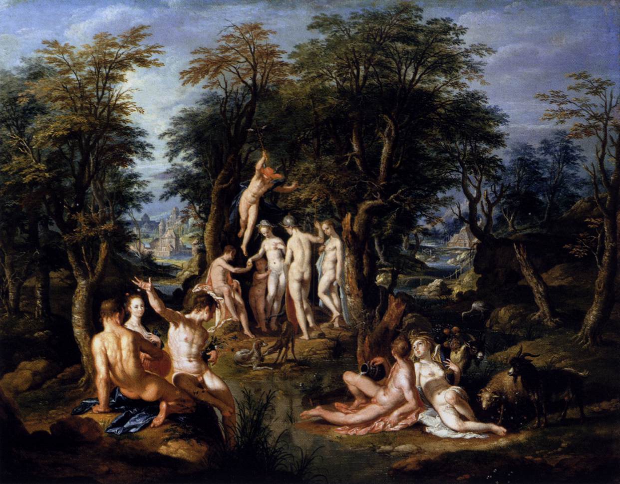 The Judgment of Paris - Joachim Wtewael