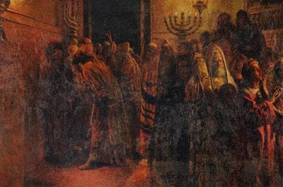 The Judgment of the Sanhedrin by Nikolai Ge — oil painting reproduction