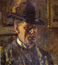 The Juvenile Lead (Self Portrait) by Walter Sickert — hand-painted portrait oil painting reproduction on canvas