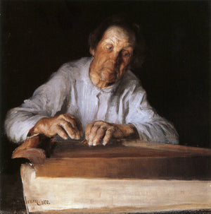 The Kantele Player - Pekka Halonen