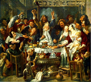 The King Drinks - Jacob Jordaens