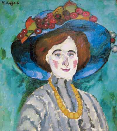 The lady in the hat - Ilya Mashkov