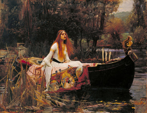 The Lady of Shalott by John William Waterhouse — hand-painted oil reproduction