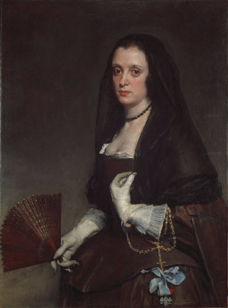 The Lady with a Fan - Diego Velazquez