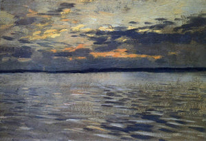 The Lake. Eventide. - Isaac Levitan