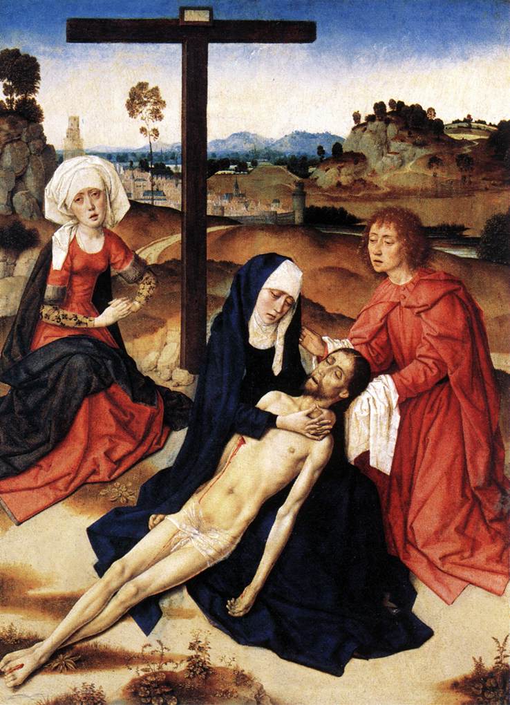 The Lamentation of Christ - Dirk Bouts