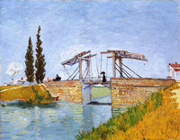 The Langlois Bridge by Vincent van Gogh — hand-painted landscape oil painting reproduction on canvas
