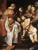 The Last Communion of St. Francis by Peter Paul Rubens — group oil painting wall art, Baroque