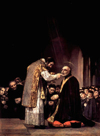 The Last Communion of St. Joseph Calasanz by Francisco Goya — hand-painted cultural oil painting reproduction on canvas