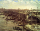 The Last of Old Westminster by James McNeill Whistler — hand-painted landscape oil painting reproduction on canvas