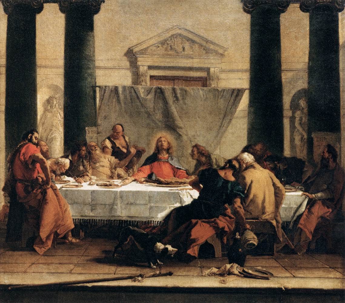 The Last Supper - Giovanni Battista Tiepolo