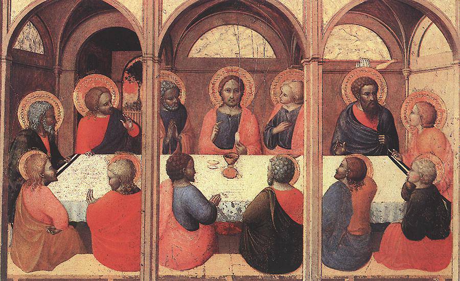 The Last Supper - Il Sassetta (Stefano di Giovanni)