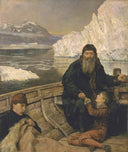 The Last Voyage of Henry Hudson by John Collier — hand-painted cultural oil painting reproduction on canvas