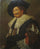 The Laughing Cavalier  â  Pieter Jansz. Quast  after Frans Hals   (copy) in study