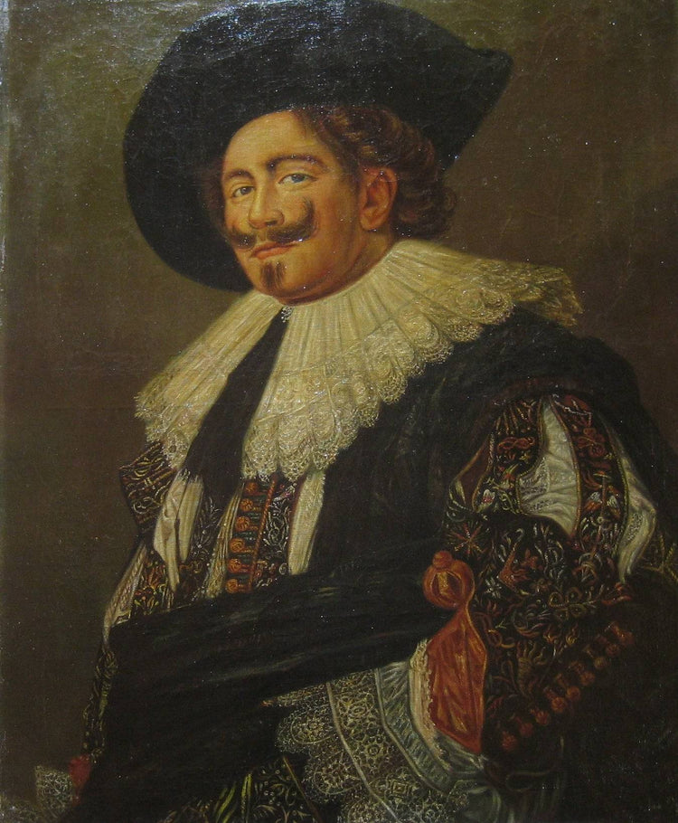 The Laughing Cavalier  â  Pieter Jansz. Quast  after Frans Hals   (copy) - Pieter Jansz. Quast