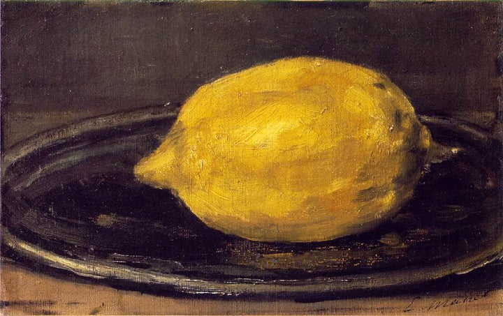 The Lemon by Edouard Manet — hand-painted photography oil painting reproduction on canvas