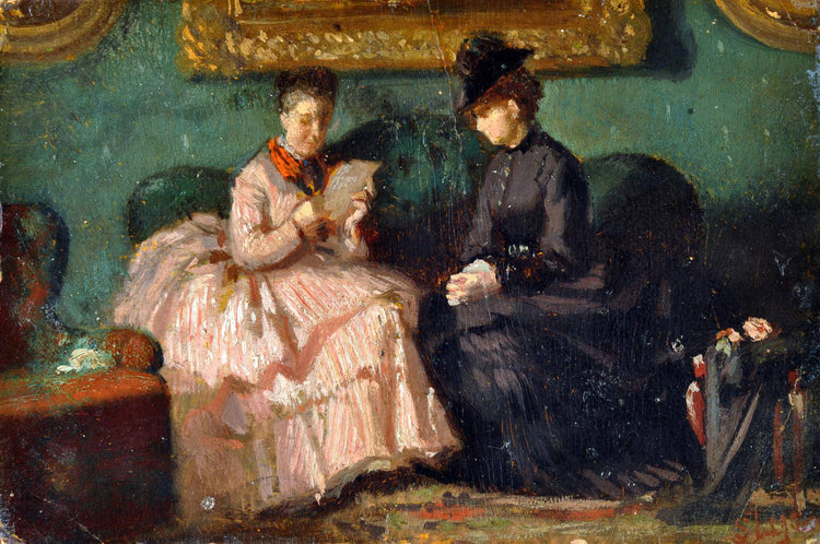 The letter - Silvestro Lega