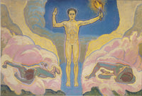 The light by Koloman Moser — hand-painted abstract oil painting reproduction on canvas