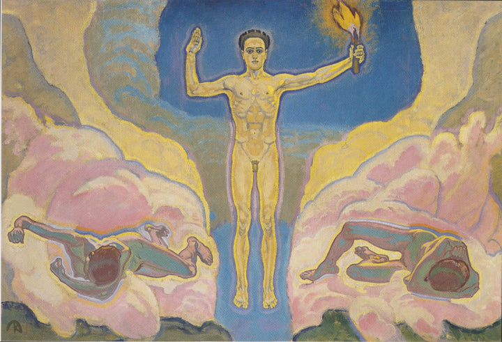 The light by Koloman Moser — hand-painted abstract oil painting reproduction on canvas