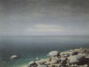 The limpid water. Gloomy day. Crimea - Arkhyp Kuindzhi