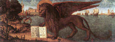 The Lion of St. Mark in bedroom